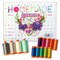 Aurifil Tula Pink Homemade Thread Set by Tula Pink | (4 50wt Cotton Large Spools, 10 50wt Cotton Small Spools.)